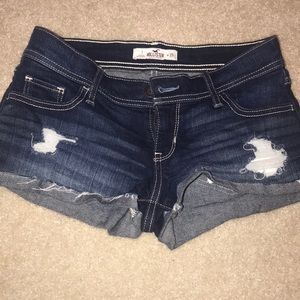 Hollister denim shorts
